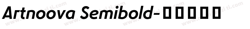 Artnoova Semibold字体转换